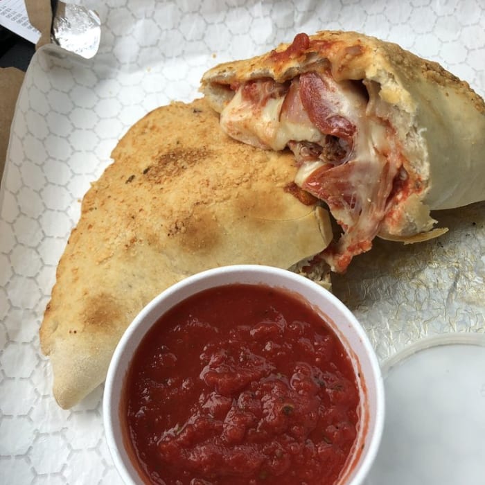 Meat Lovers Calzone.