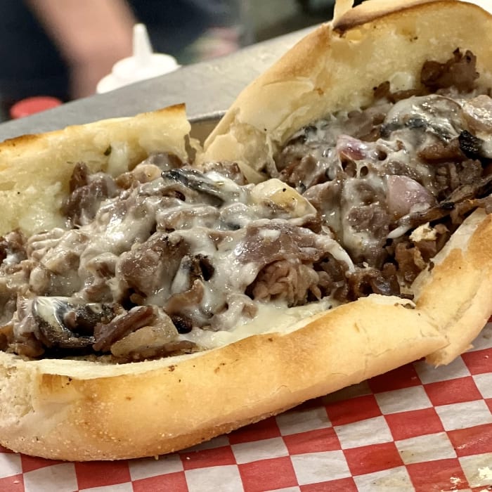 Papa's Italian Beef Sandwich.