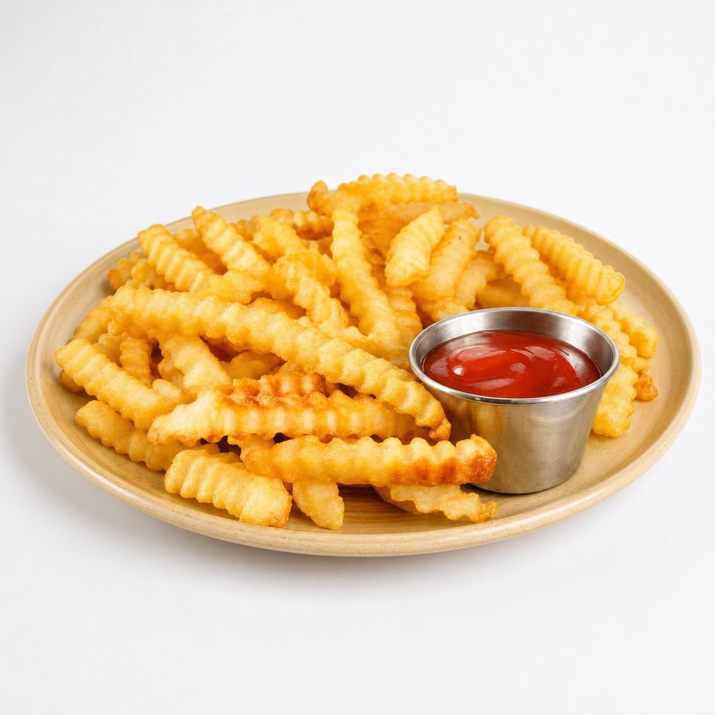Crinkle Cut Fries.