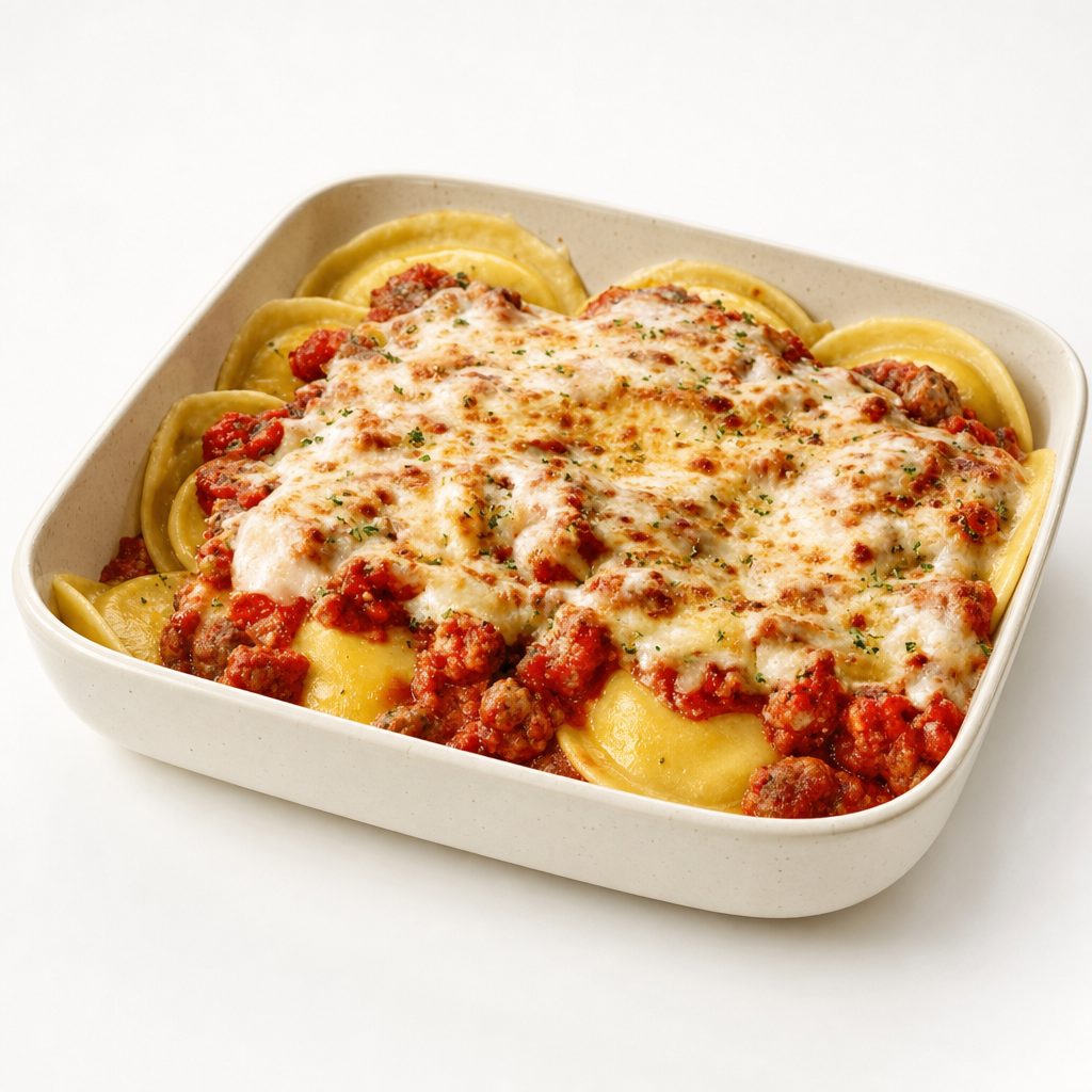 Cheese Ravioli Pasta.