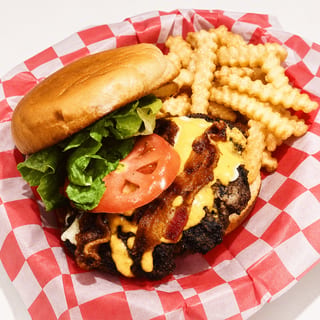 Old Fashioned Cheddar Burger