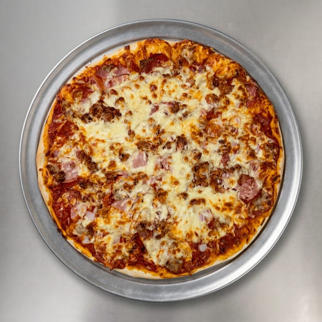 Meat Lovers Pizza.