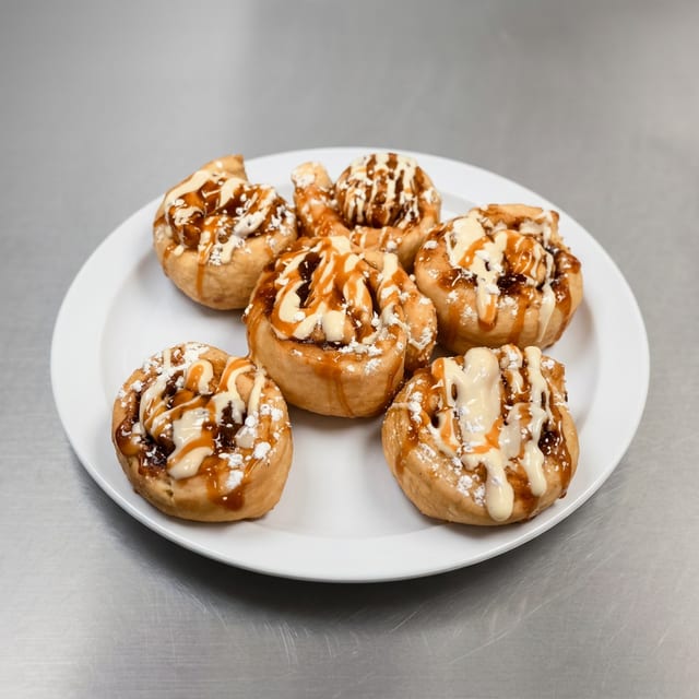 Chef Matt's Homemade Cinnamon Rolls.