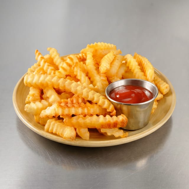 Crinkle Cut Fries.