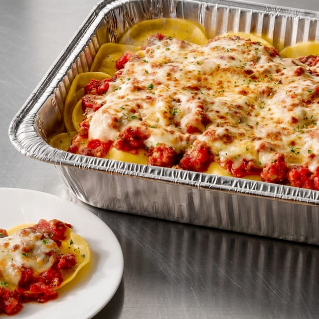 Cheese Ravioli Pasta.
