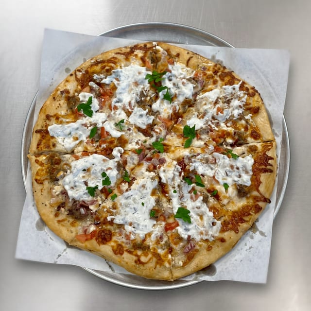 The Athena Deep Dish Pizza.